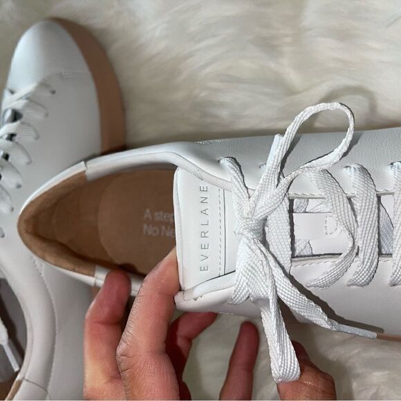 Everlane The ReLeather Tennis Shoe Size US Men’s 7.5 - Picture 9 of 15